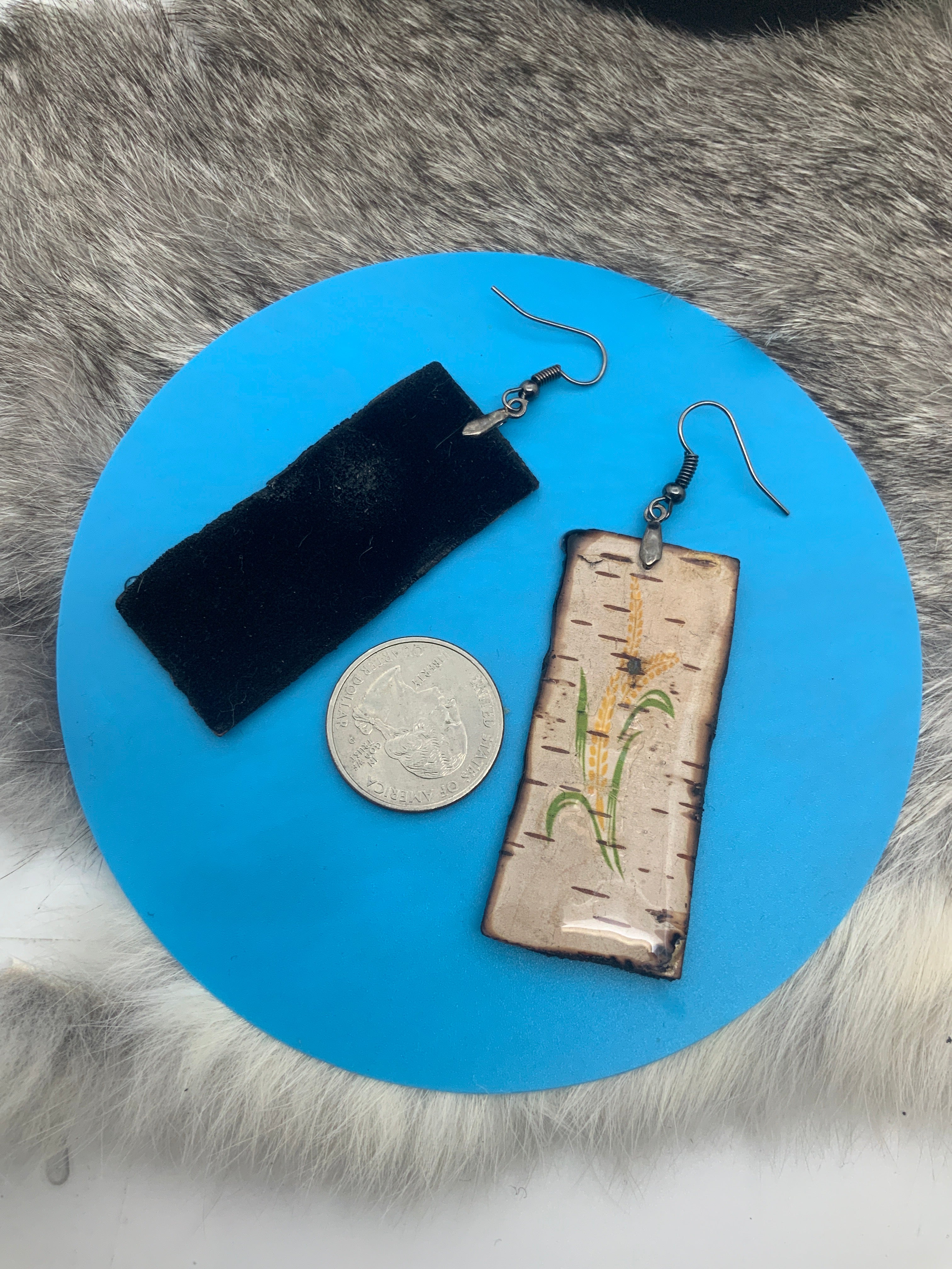 Handmade Birchbark Earrings – Wanonah Collection