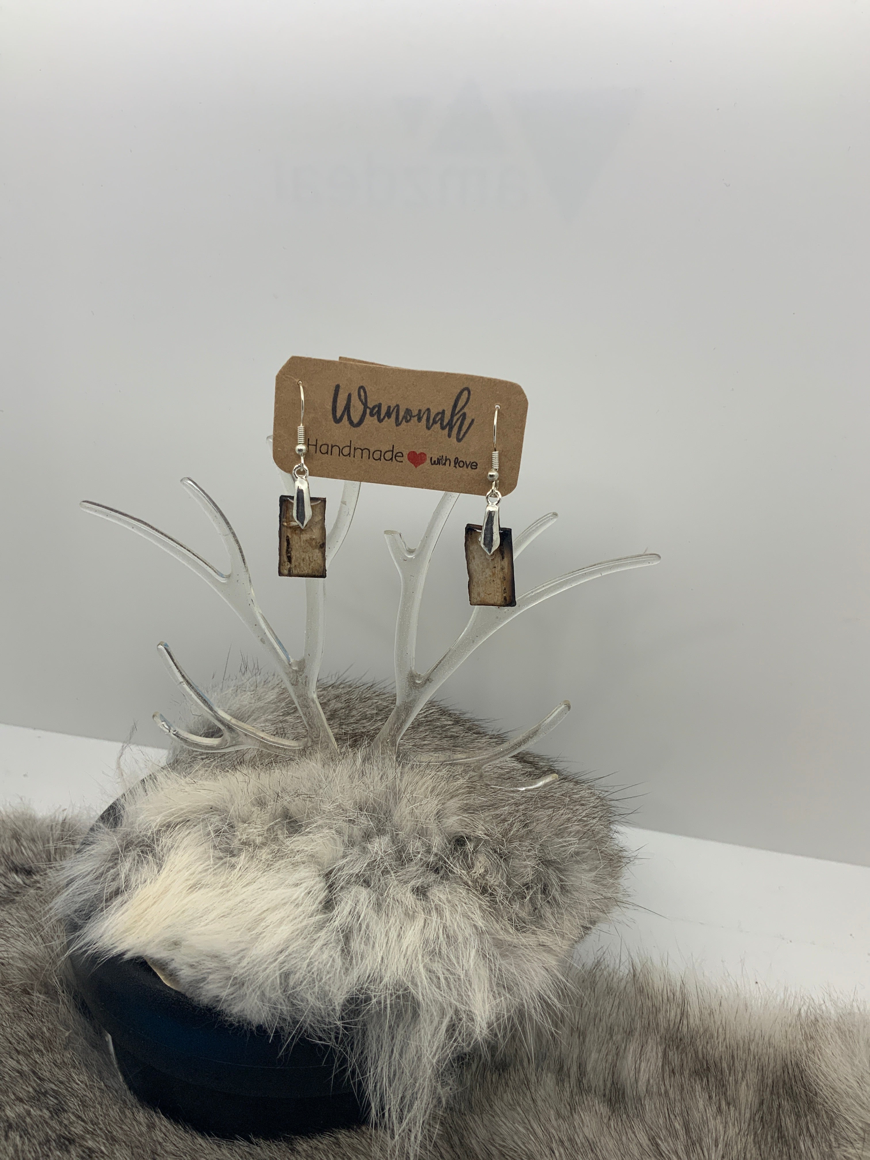 Handmade Birchbark Earrings – Wanonah Collection