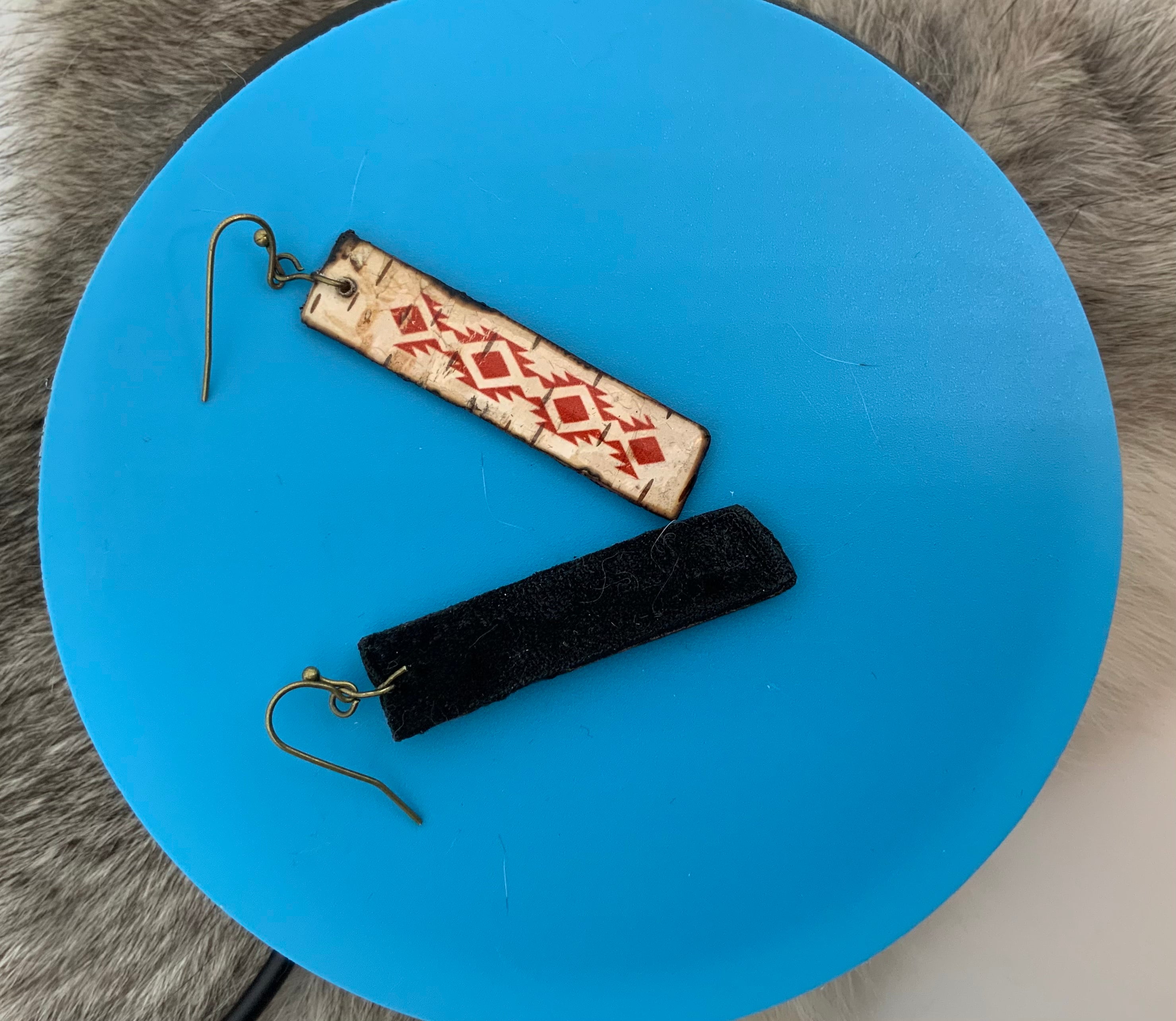 Handmade Birchbark Earrings – Wanonah Collection