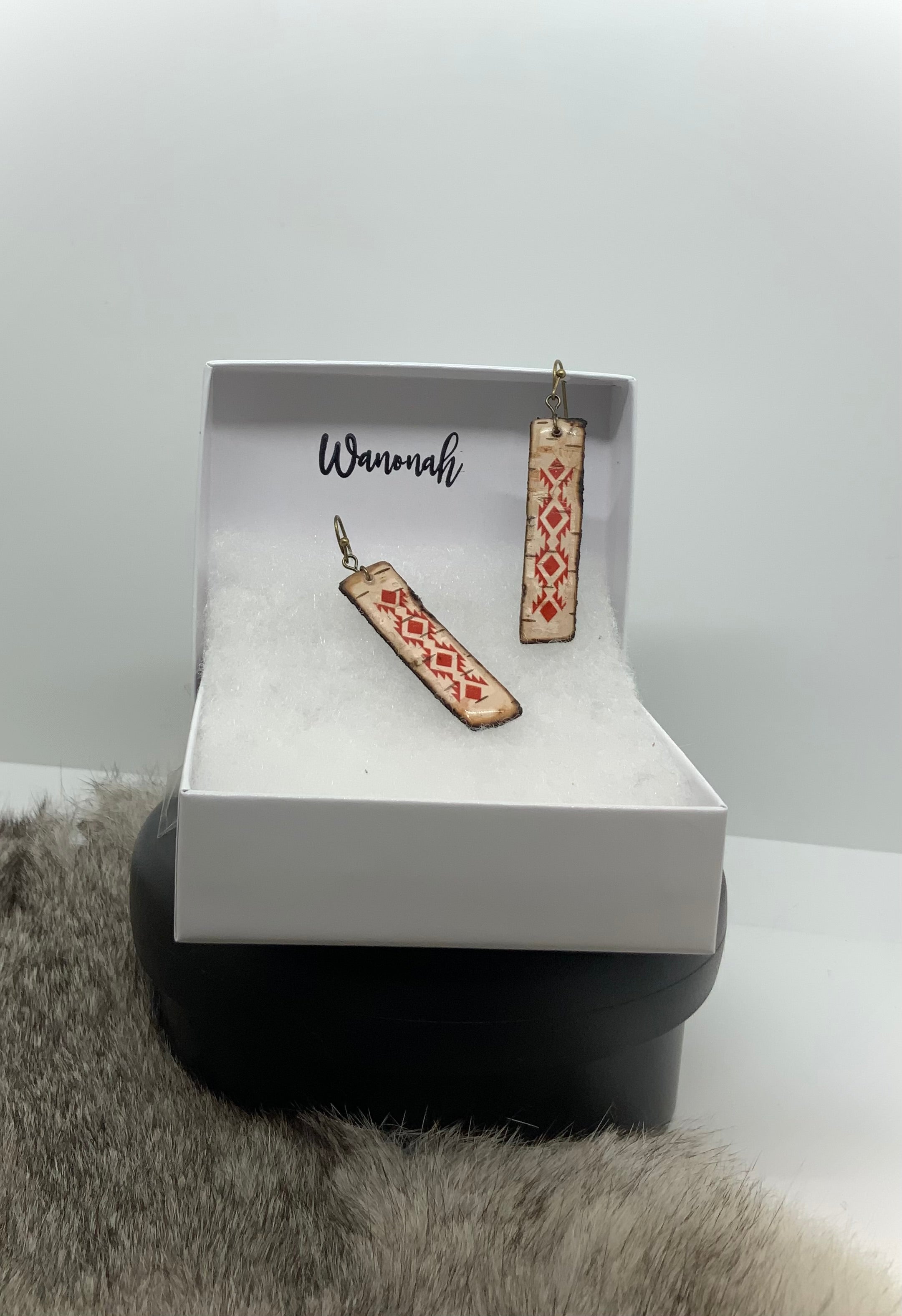Handmade Birchbark Earrings – Wanonah Collection