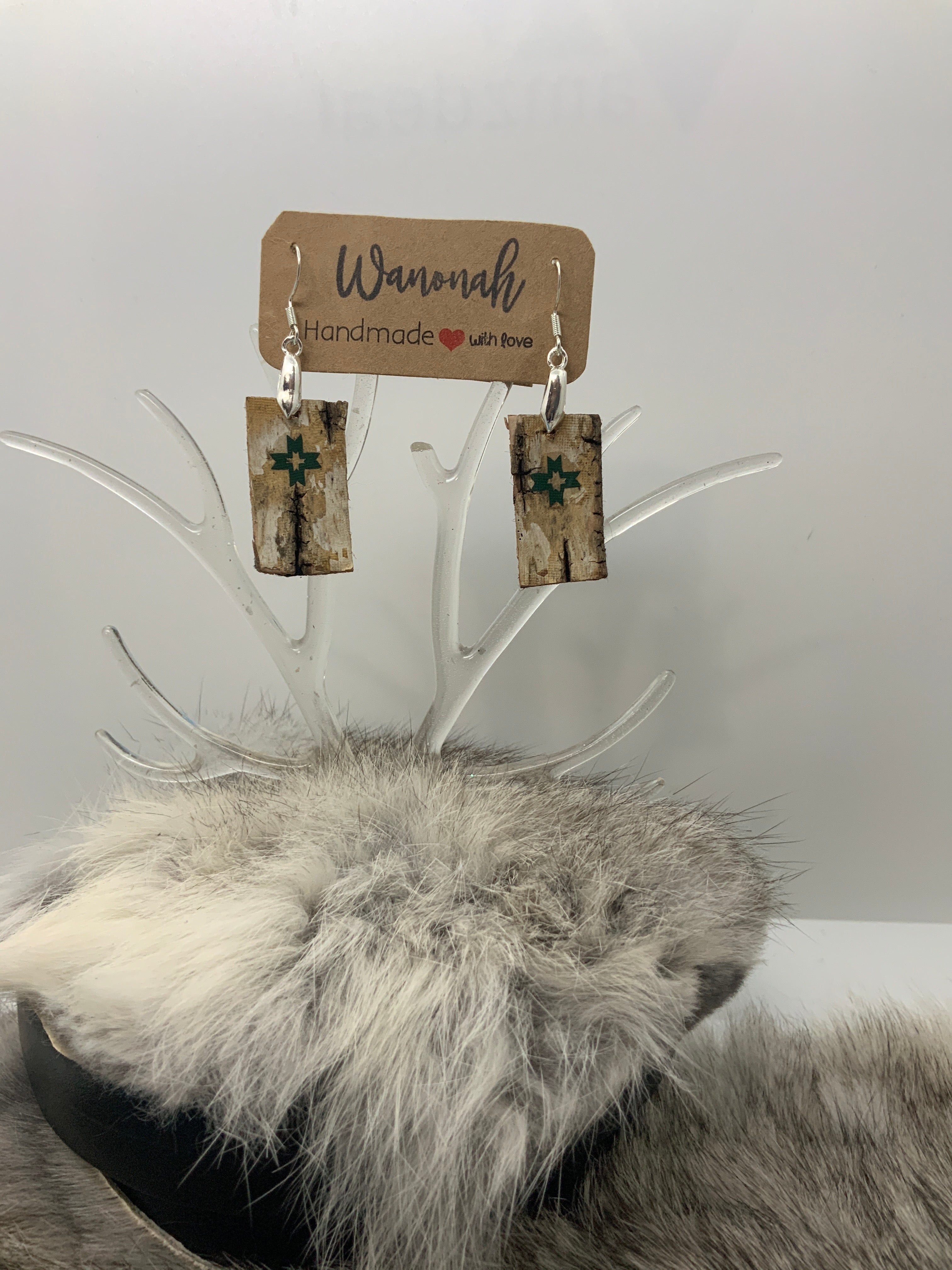 Handmade Birchbark Earrings – Wanonah Collection