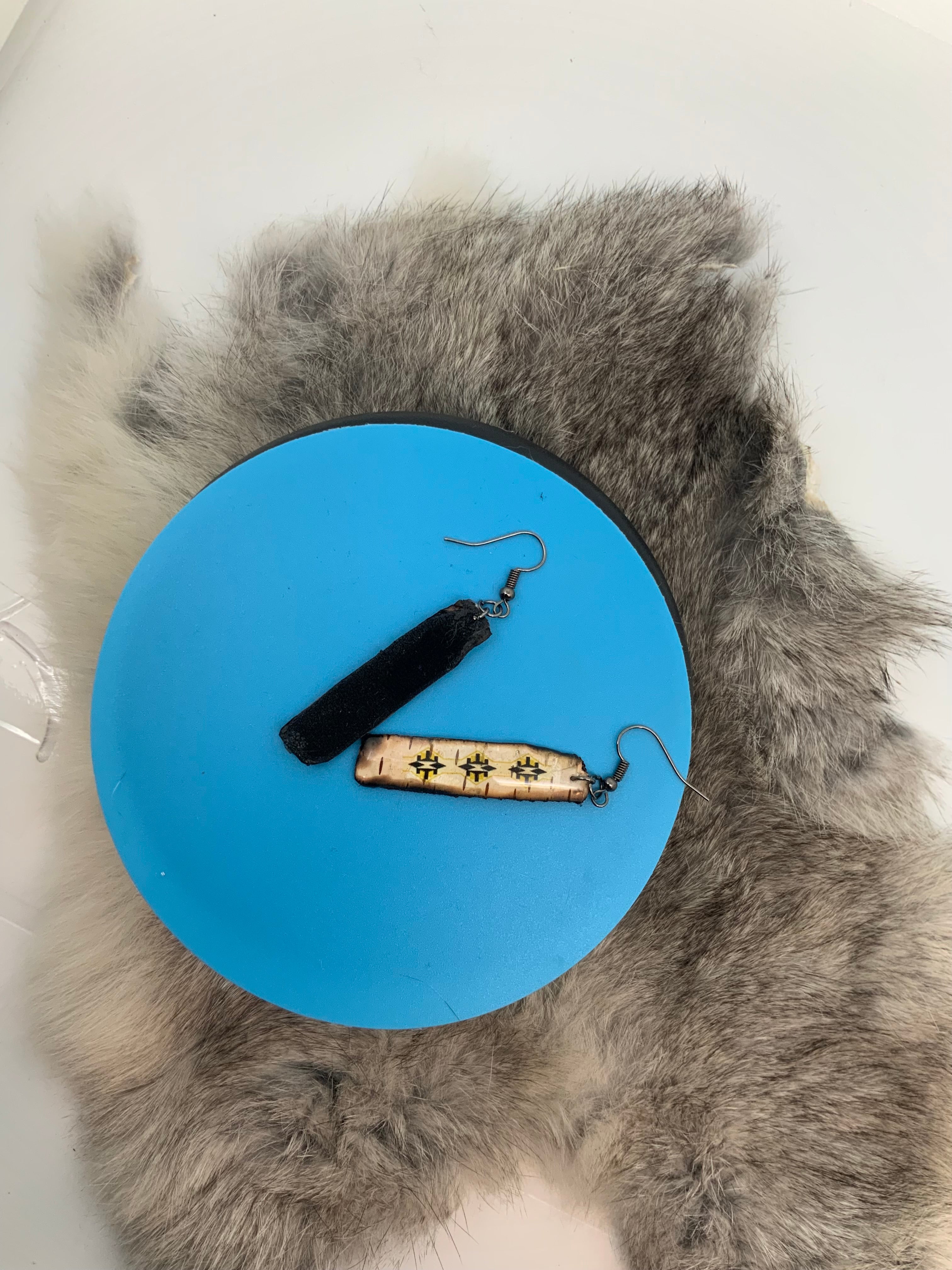 Handmade Birchbark Earrings – Wanonah Collection