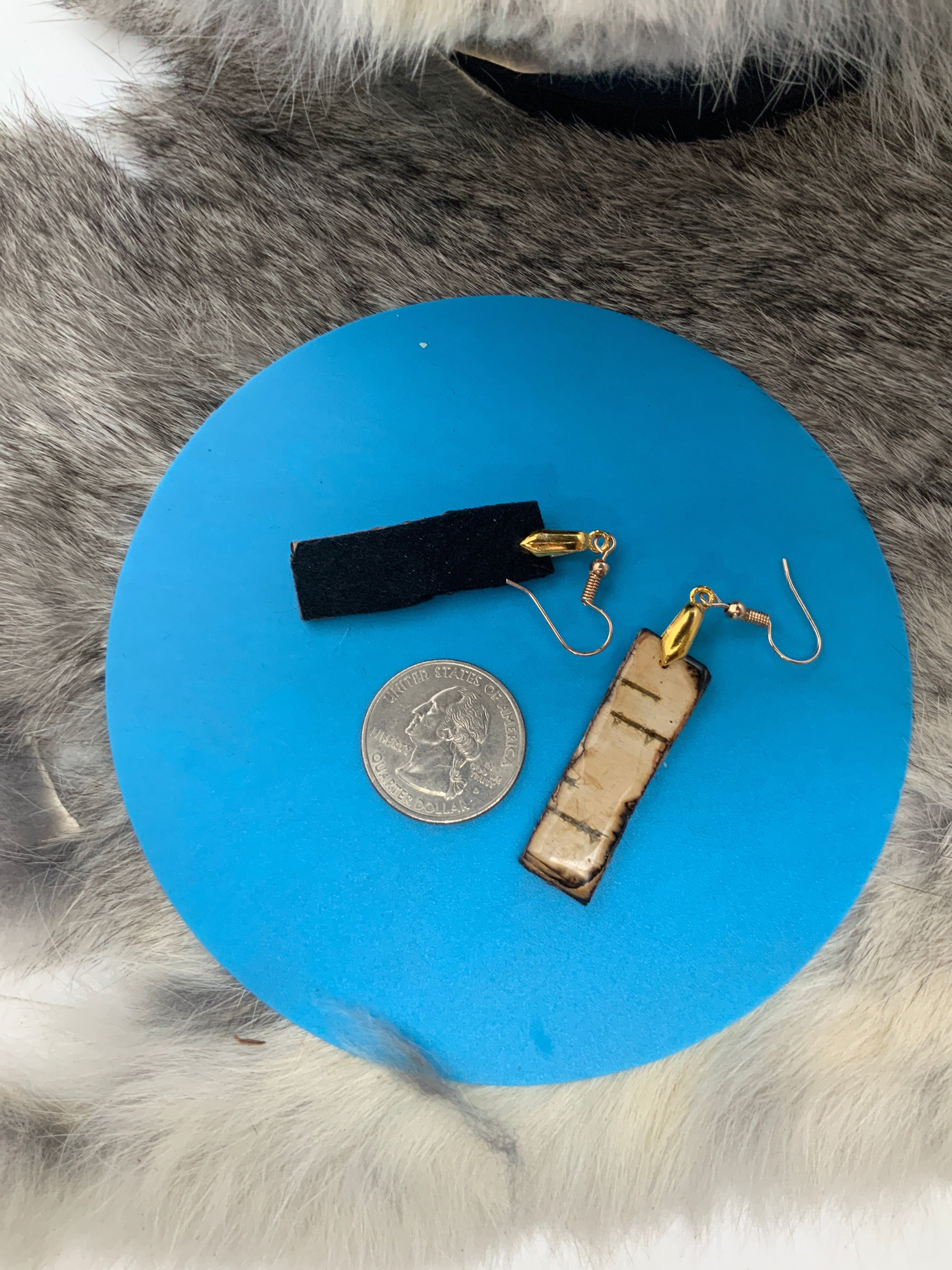 Handmade Birchbark Earrings – Wanonah Collection