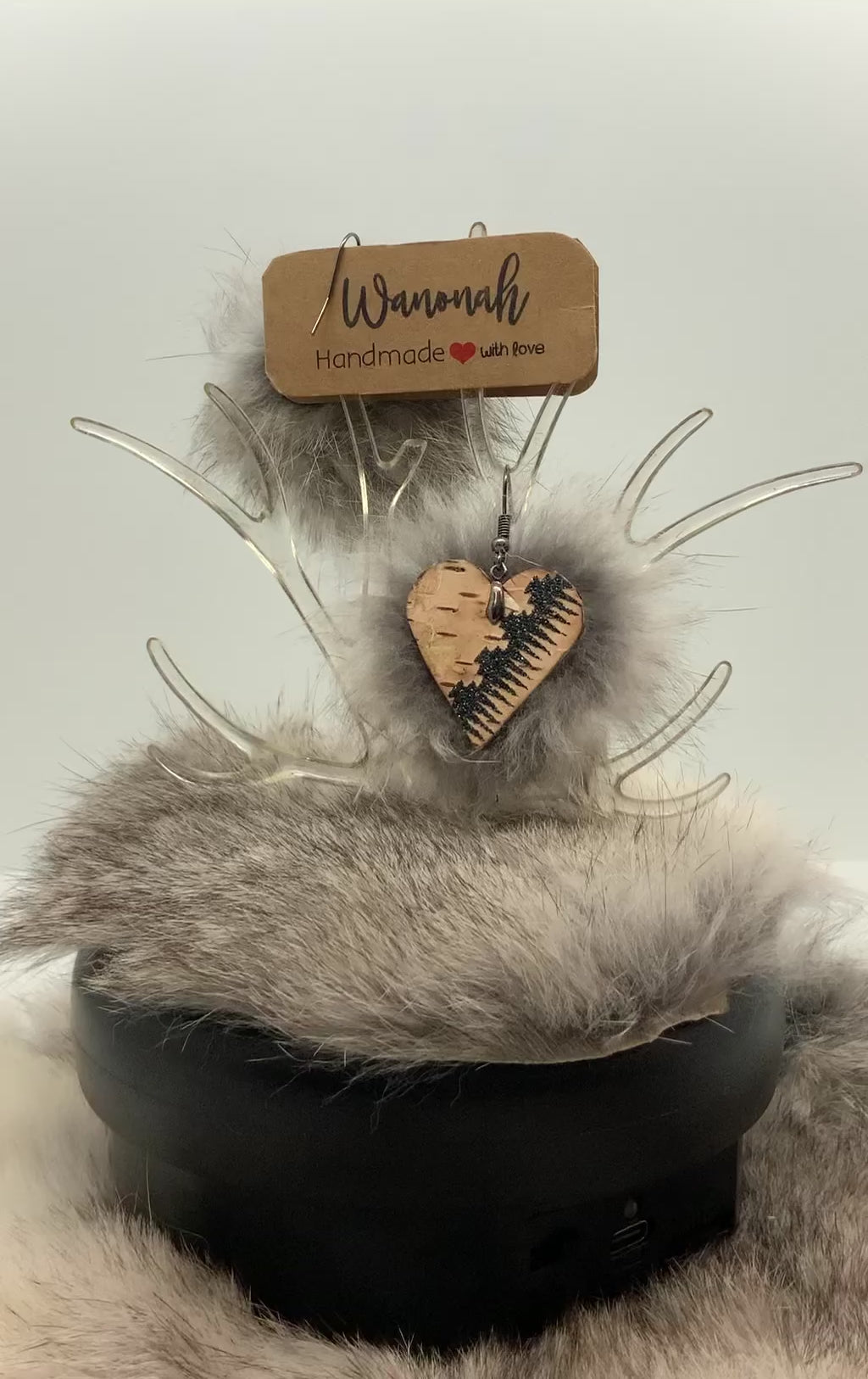 Handmade Birchbark Earrings – Wanonah Collection